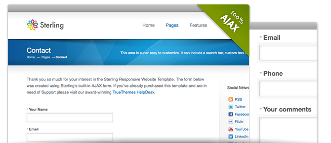 CSS3 Website Template Premium HTML5 Responsive Web Template